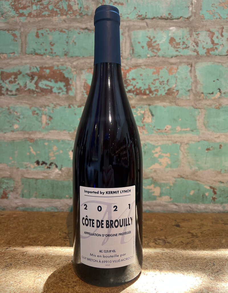 GUY BRETON COTE DE BROUILLY BEAUJOLIAS