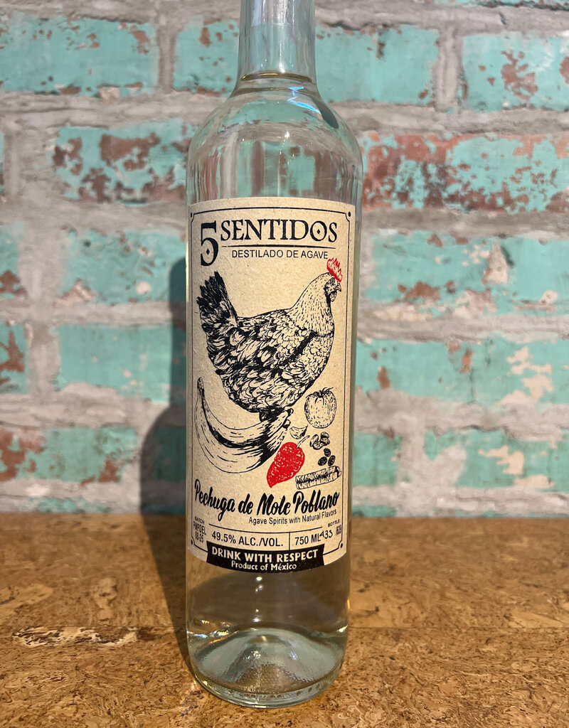 5 SENTIDOS PECHUGA DE MOLE MEZCAL OAXACA MEXICO