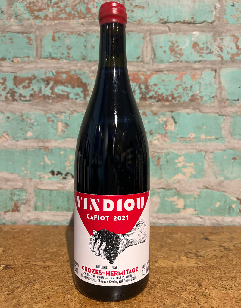 DOMAINE VINDIOU 'CAFIOT' CROZES-HERMITAGE RHONE VALLEY FRANCE