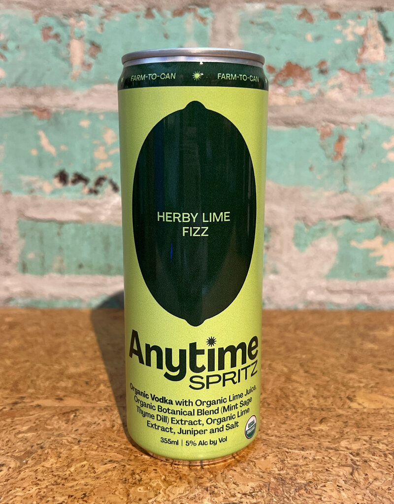 ANYTIME SPRITZ HERBY LIME FIZZ CAN