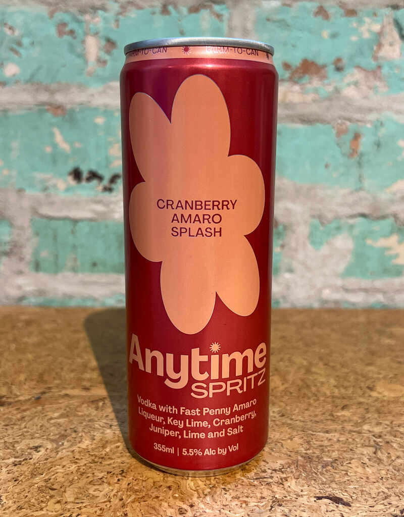 ANYTIME SPRITZ CRANBERRY AMARO CAN