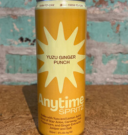 ANYTIME SPRITZ YUZU GINGER PUNCH CAN