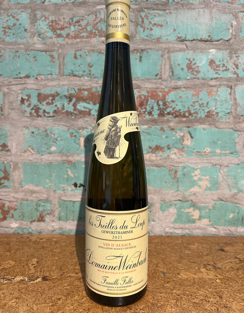 DOMAINE WEINBACH 'LES TREILLES DU LOUP' GEWURZTRAMINER ALSACE FRANCE
