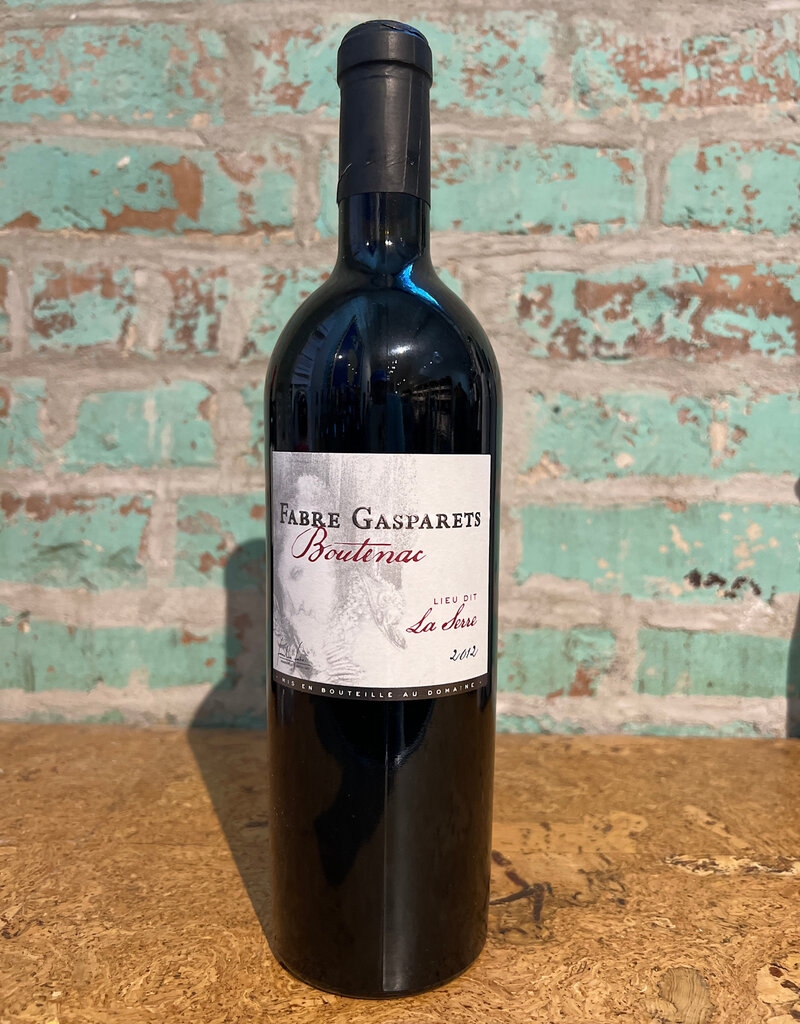 FABRE GASPARETS 'LA SERRE' CORBIERES BOUTENAC ROUGE FRANCE 2012