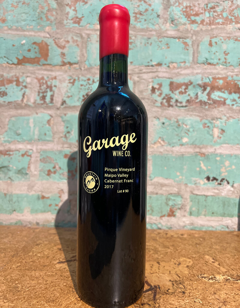 GARAGE WINES 'PIRQUE' CABERNET FRANC CHILE 2017