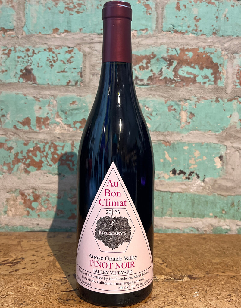 AU BON CLIMAT 'TALLEY VINEYARD' PINOT NOIR ARROYO GRANDE VALLEY CALIFORNIA