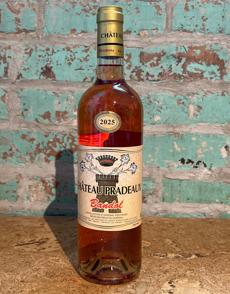 CHATEAU PRADEUX ROSE BANDOL FRANCE