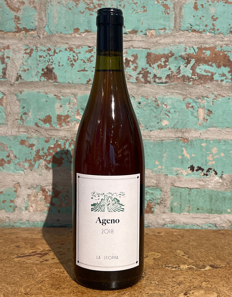 LA STOPPA 'AGENO' ORANGE EMILIA BIANCO ITALY 2018