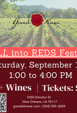 FALL INTO REDS WINE FESTIVAL SATURDAY SEPTEMBER 19 1-4PM