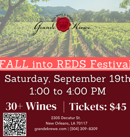 FALL INTO REDS WINE FESTIVAL SATURDAY SEPTEMBER 19 1-4PM