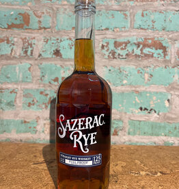Spirits SAZERAC 125 FULL PROOF RYE WHISKEY
