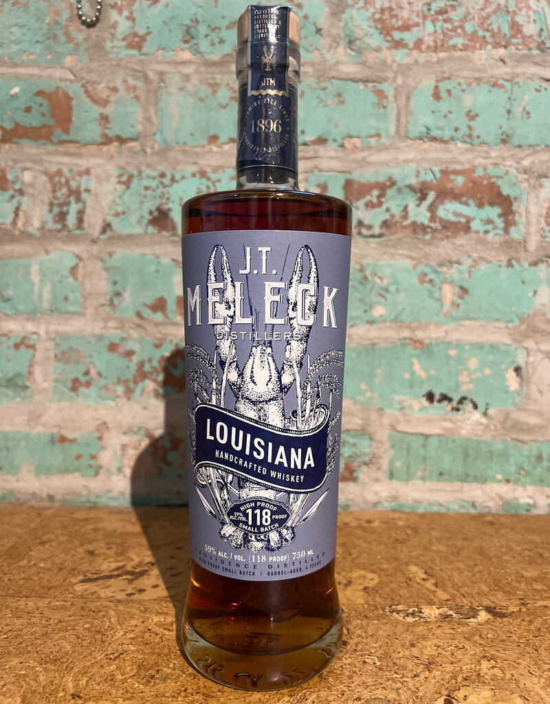 JT MELECK SMALL BATCH HIGH PROOF WHISKEY