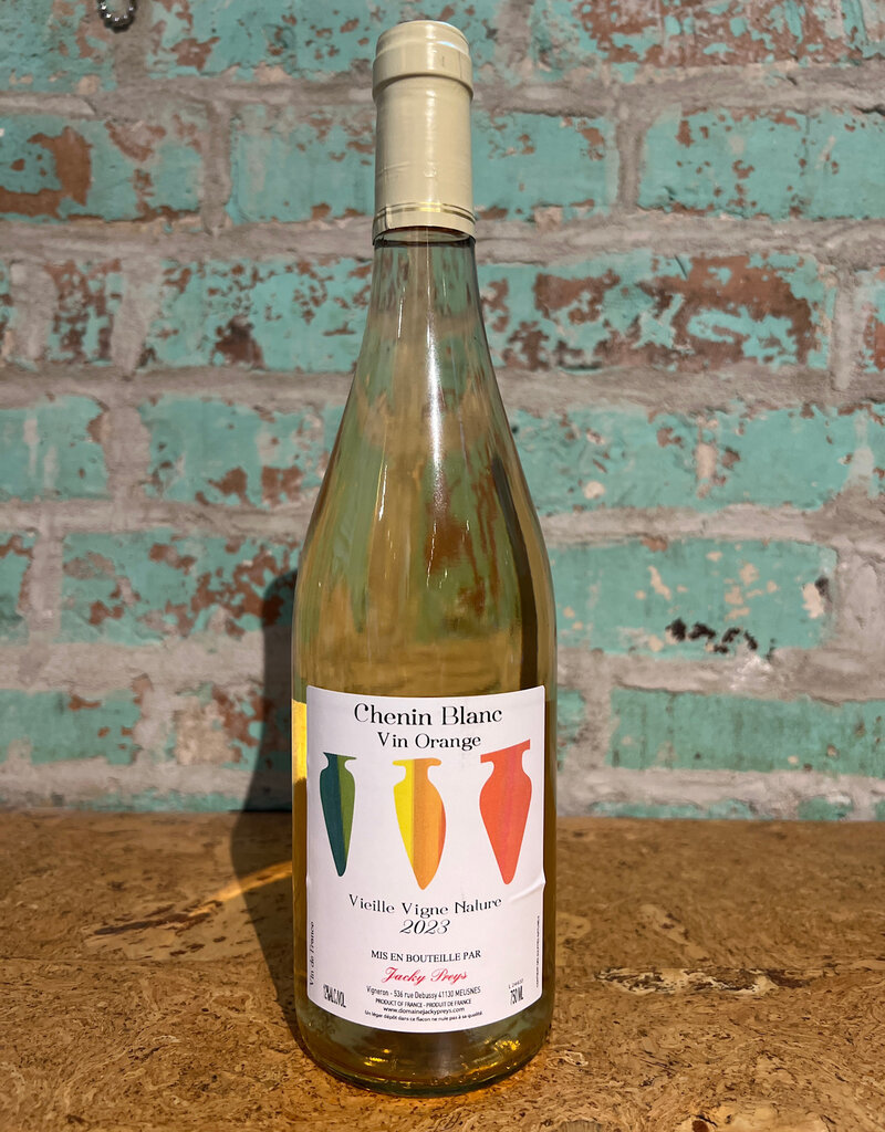 JACKY PREYS CHENIN BLANC VIN ORANGE LOIRE VALLEY FRANCE