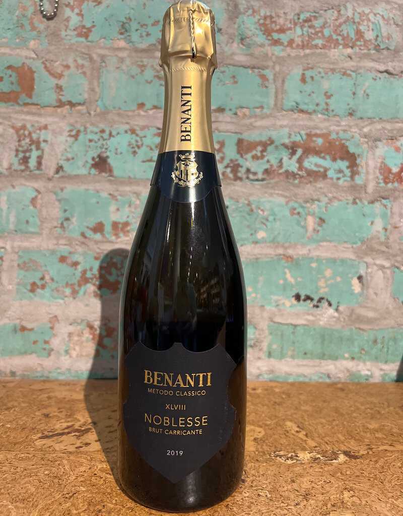 BENANTI  'NOBLESSE' BRUT 48 MESI ETNA SICILY