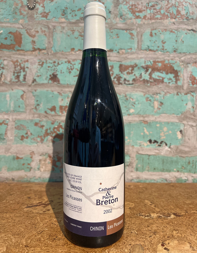 CATEHRINE & PIERRE BRETON “LES PICASSES” CHINON LOIRE VALLEY 2002