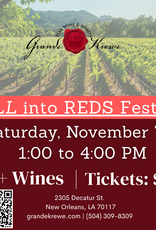 FALL INTO REDS WINE FESTIVAL SATURDAY NOVEMBER 7TH 1-4PM