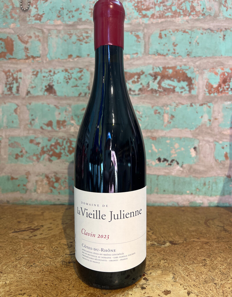 DOMAINE DE LA VIEILLE JULIENNE 'CLAVIN' COTES DU RHONE ROUGE