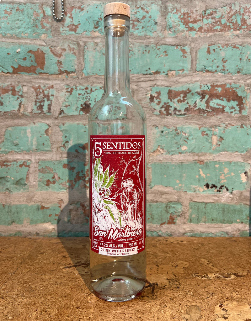 5 SENTIDOS SAN MARTINERO MEZCAL OAXACA MEXICO