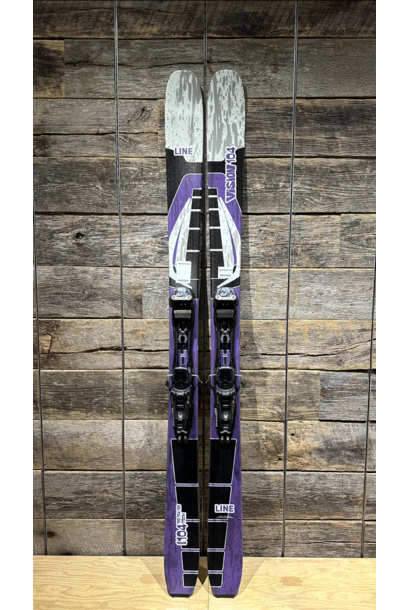 2026 Line Vision 104 w/ Marker F12 Tour bindings + Skins