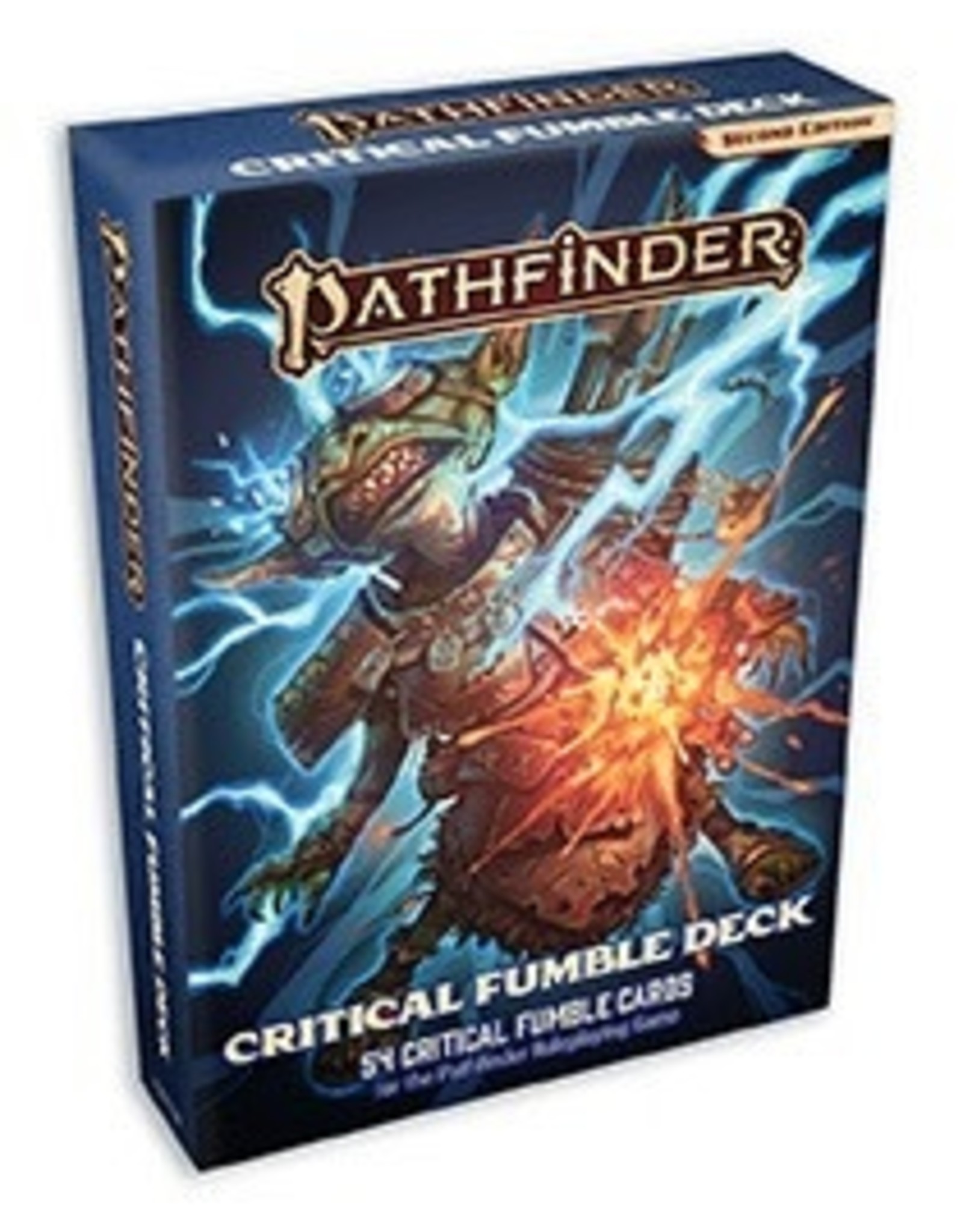 Pathfinder 2E RPG Critical Fumble Card Deck