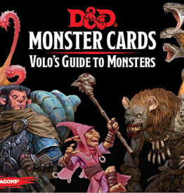 Wizards of the Coast D&D Monster Cards Volo's Guide to Monsters