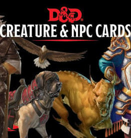 Wizards of the Coast D&D Creature & NPC Cards