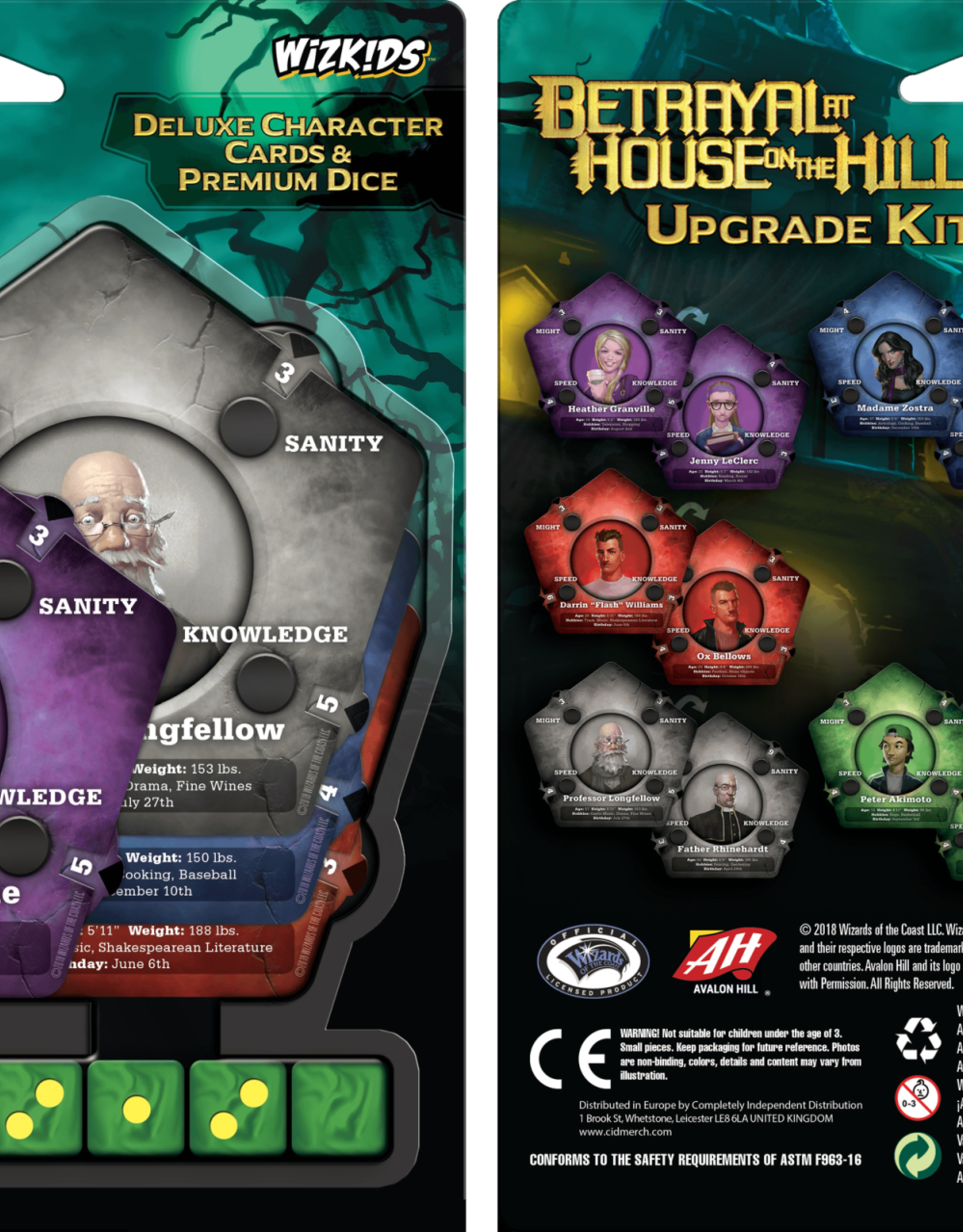 WizKids Betrayal at House on the Hill Upgrade Kit