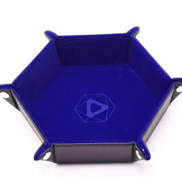 Die Hard Dice Folding Hex Tray Blue Velvet