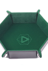 Die Hard Dice Folding Hex Tray Green Velvet