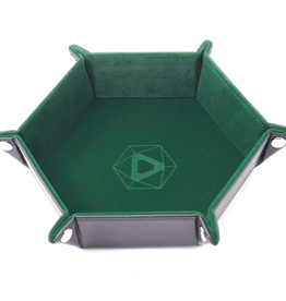 Die Hard Dice Folding Hex Tray Green Velvet