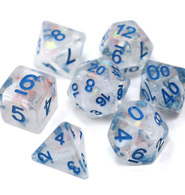 Die Hard Dice Poly Dice Set Blue Snowdrift