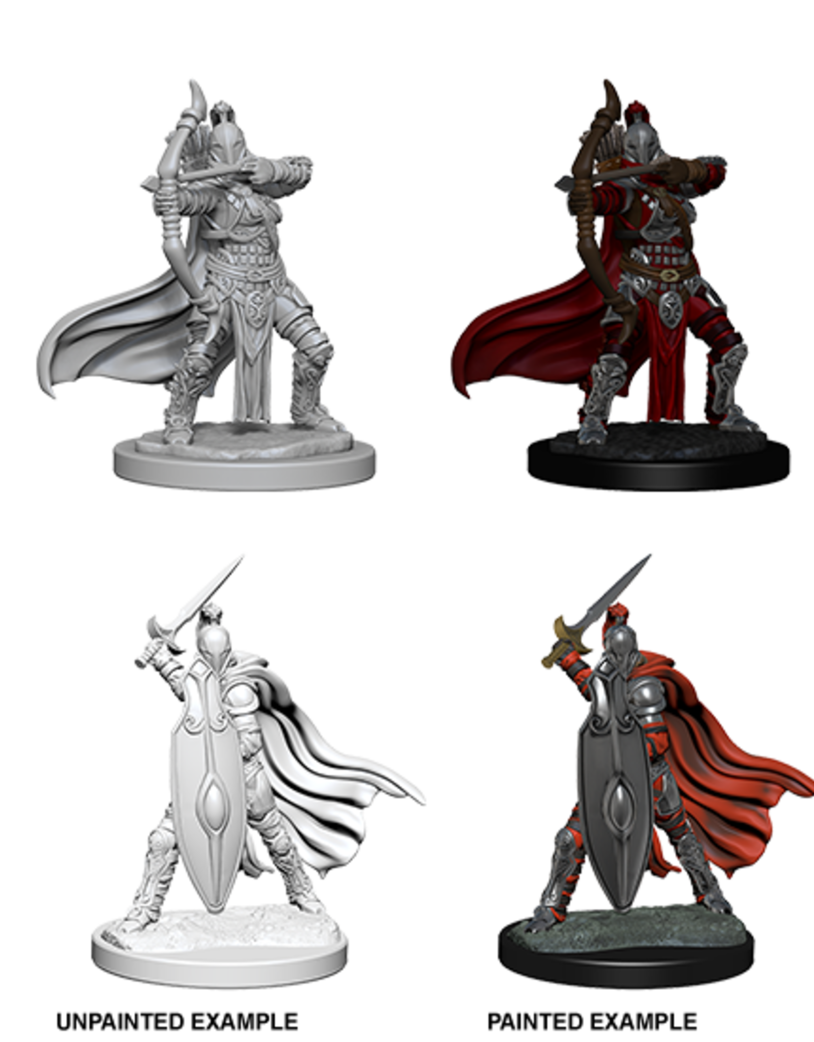 WizKids PF Deep Cuts Female Knight & Gray Maiden