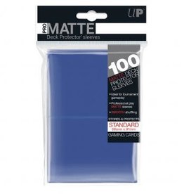 Ultra PRO 100ct Pro Matte Blue Sleeves
