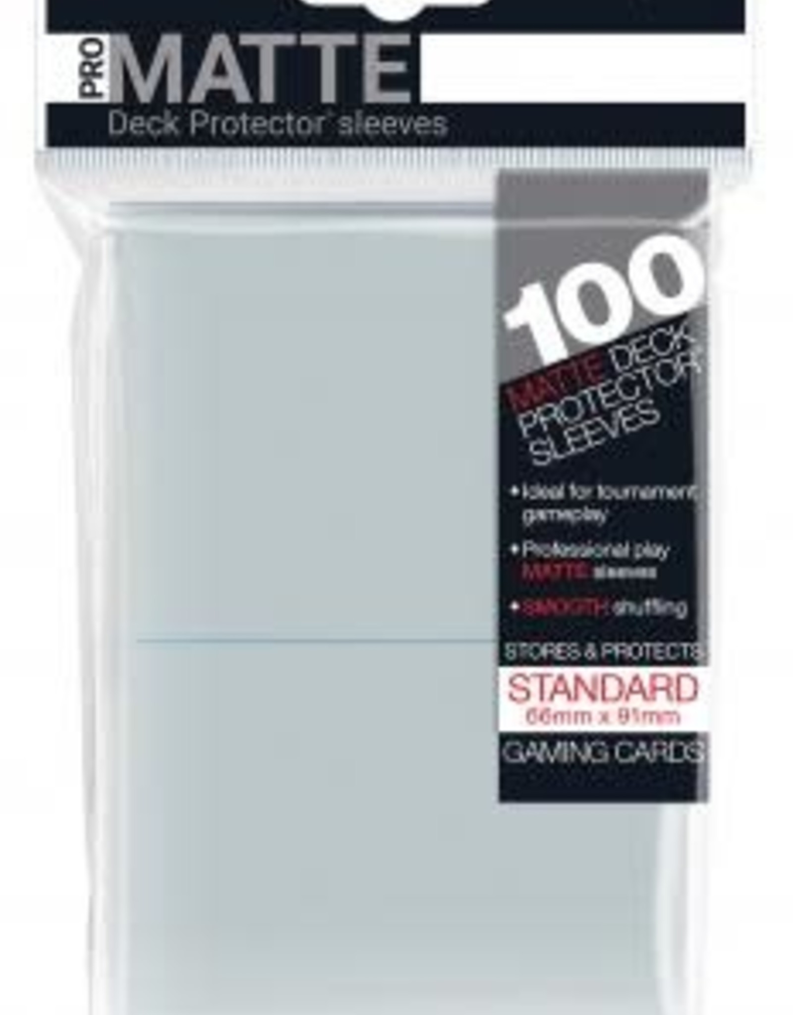 Ultra PRO 100ct Pro Matte Clear Sleeves