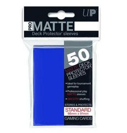 Ultra PRO 50ct Pro Matte Blue Sleeves