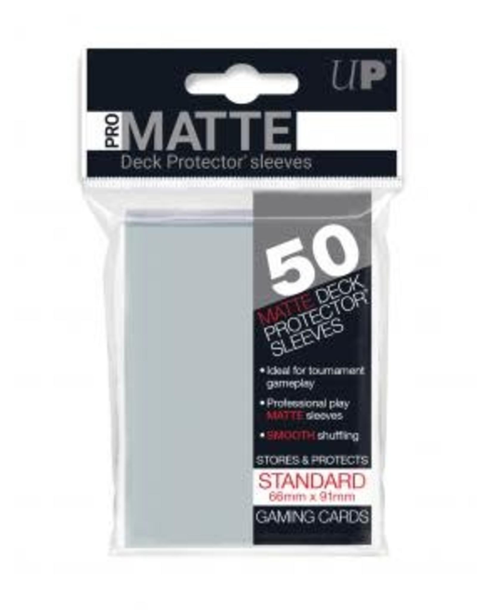 Ultra PRO 50ct Pro Matte Clear Sleeves