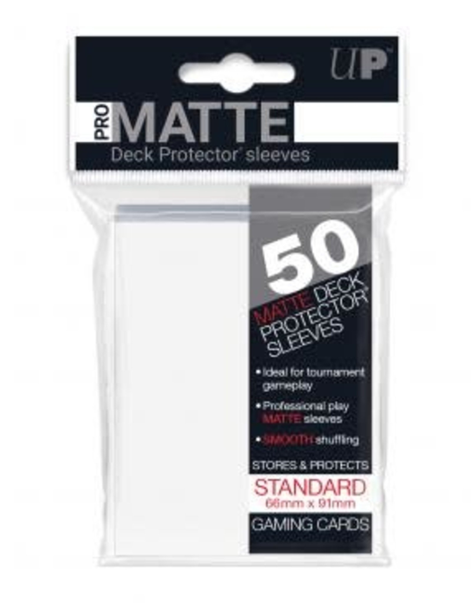 Ultra PRO 50ct Pro Matte White Sleeves