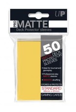 Ultra PRO 50ct Pro Matte Yellow Sleeves