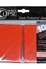 Ultra PRO PRO-Matte Eclipse Apple Red 100ct Sleeves