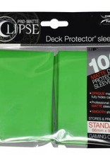 Ultra PRO PRO-Matte Eclipse Lime Green 100ct Sleeves