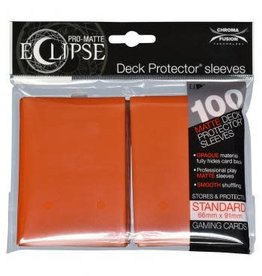 Ultra PRO PRO-Matte Eclipse Pumpkin Orange 100ct Sleeves