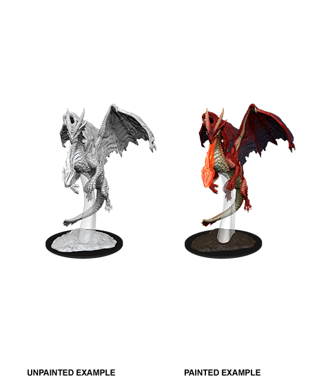 D&D Marvelous Miniatures: Young Red Dragon - The