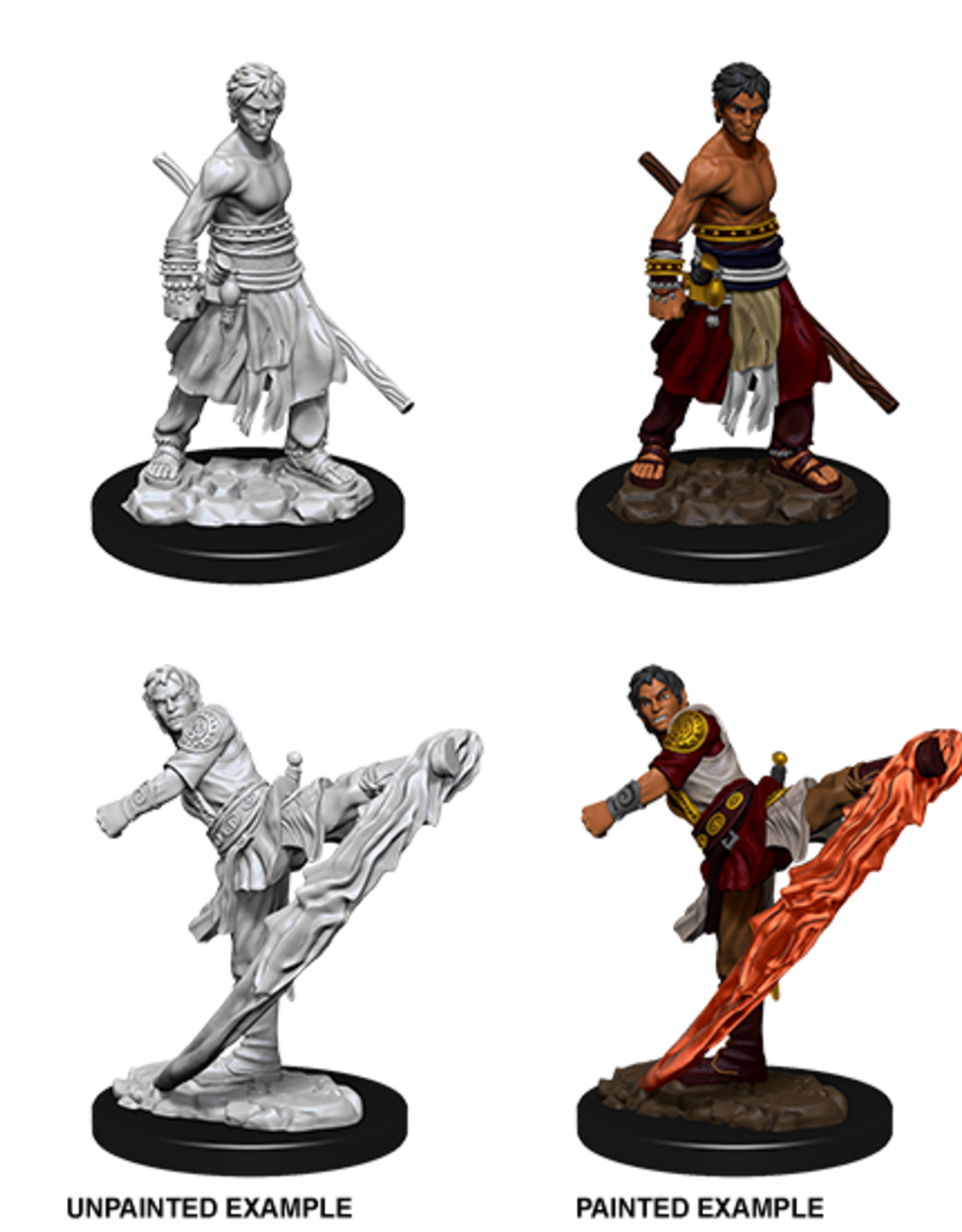 WizKids Nolzur's Male Half Elf Monk