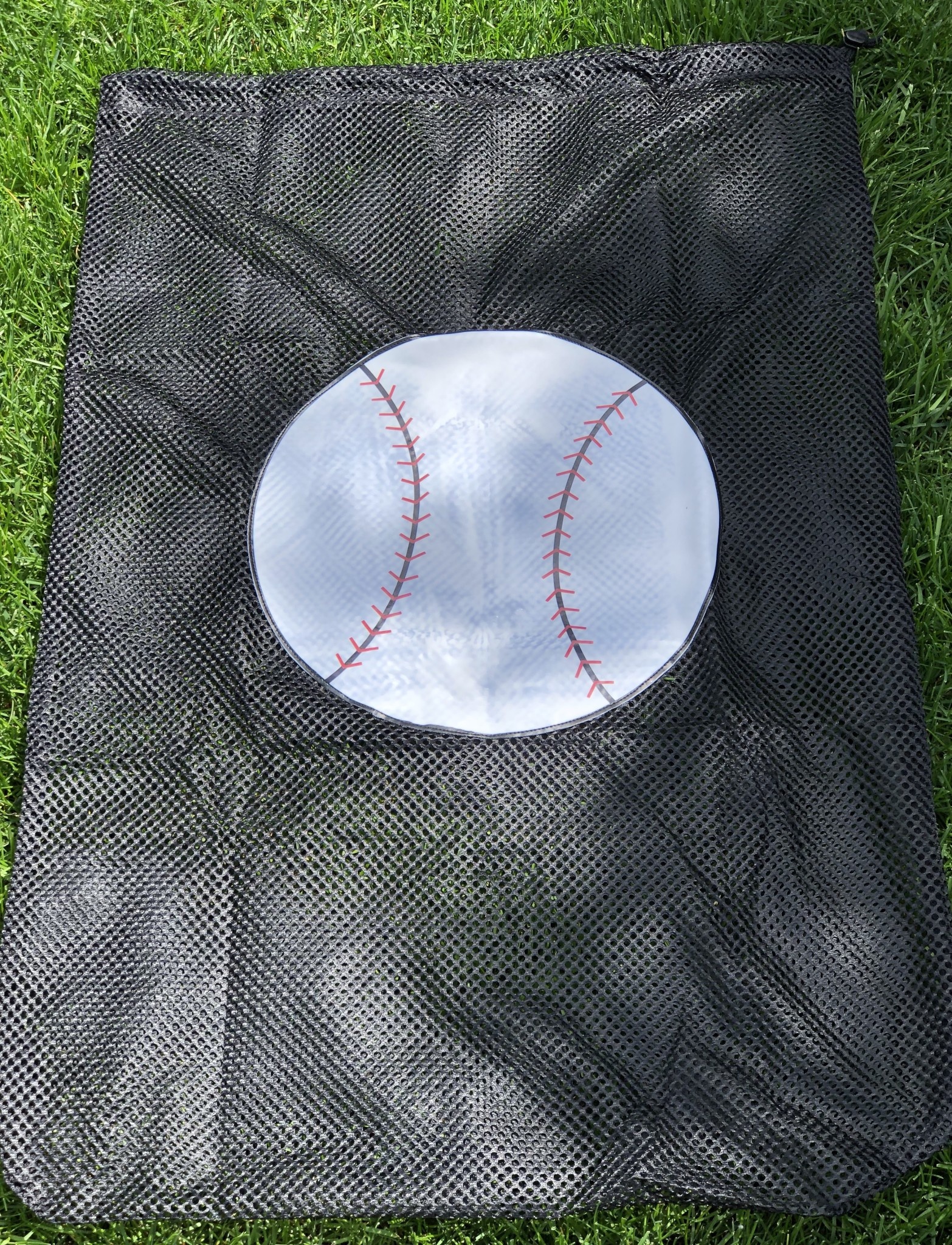 Baseball Laundry Bag Name Tags Gifts