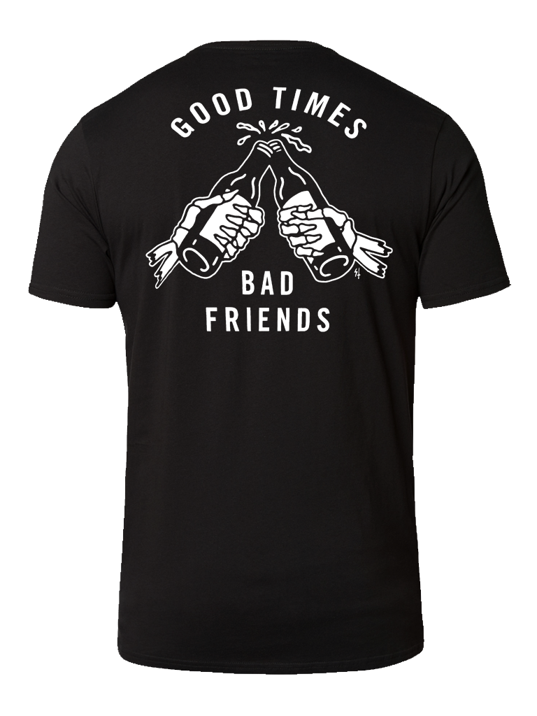 Free Free 135 Good Times Bad Friends Svg SVG PNG EPS DXF File