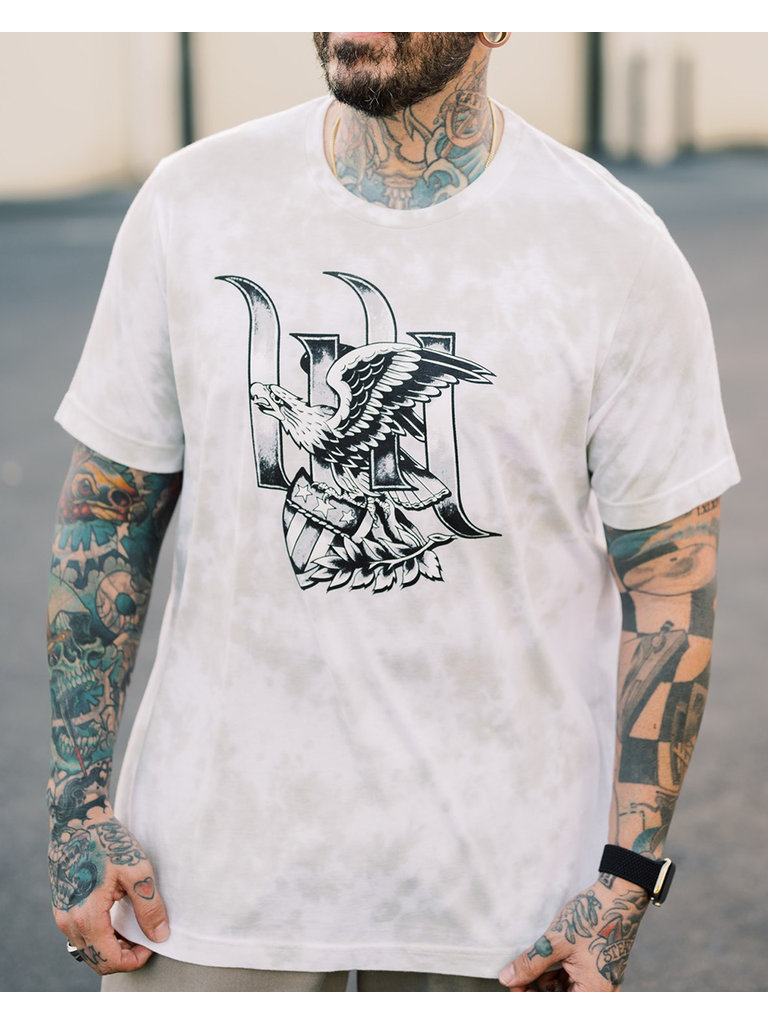 H&H TATTOO Eagle Bars Tee