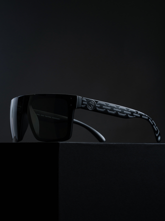 H&H TATTOO HH Quatro Chained Sunglasses Silver Lens H&H TATTOO HH Quatro Chained Sunglasses Silver Lens