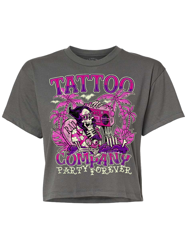 H&H TATTOO Party Forever Womens Tee