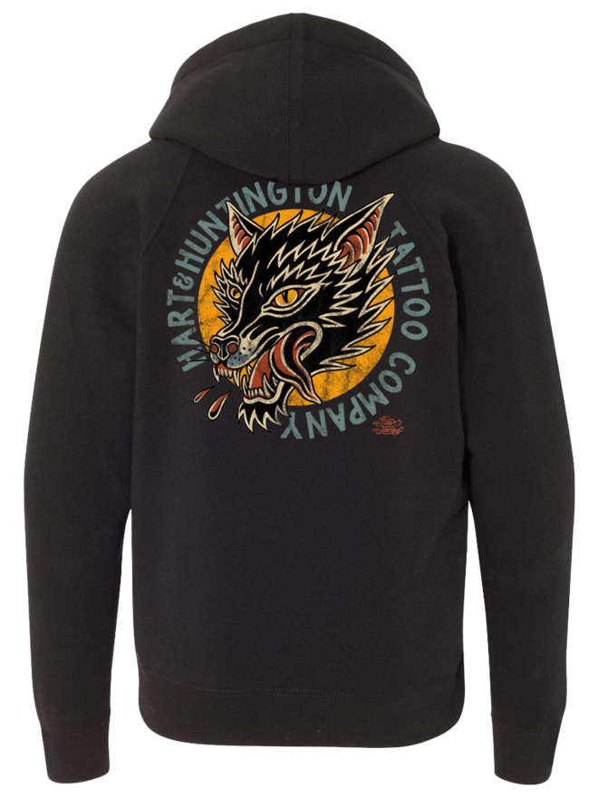 Youth wolf shop hoodie