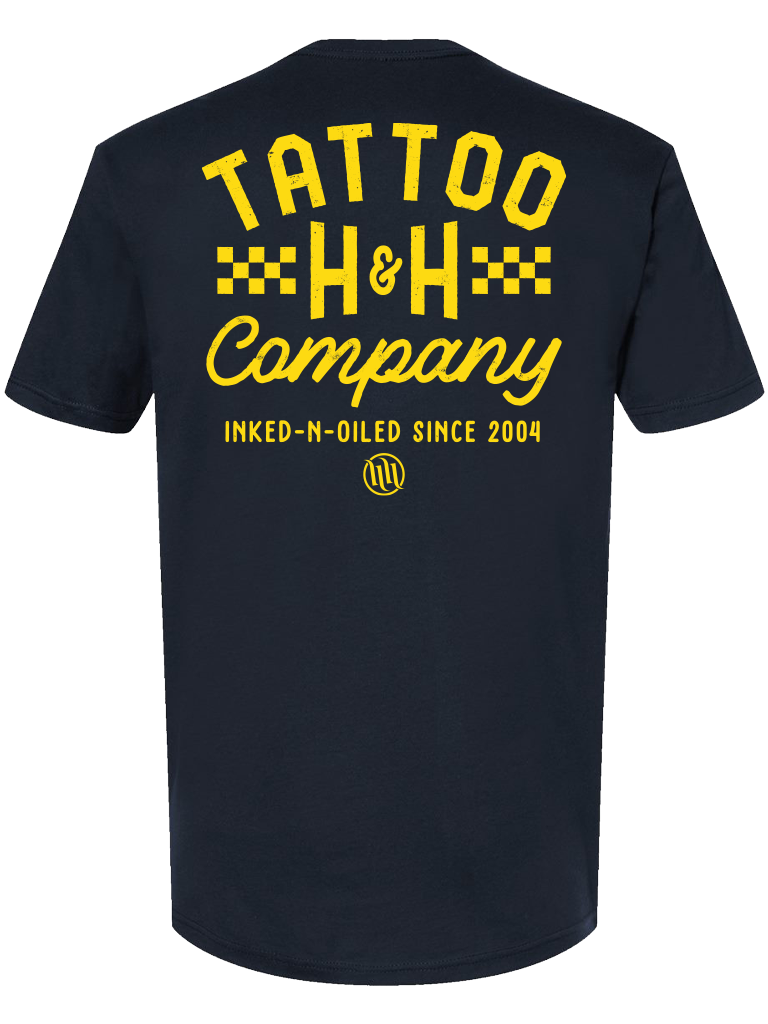 H&H TATTOO Speedshop Mens Tee